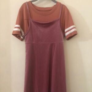 Old Navy & SO Soft Pink Dresses Paired together Size 6-8